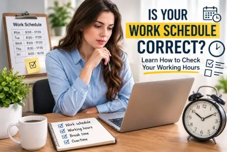 Is Your Work Schedule Correct? Learn How to Check Your Working Hours