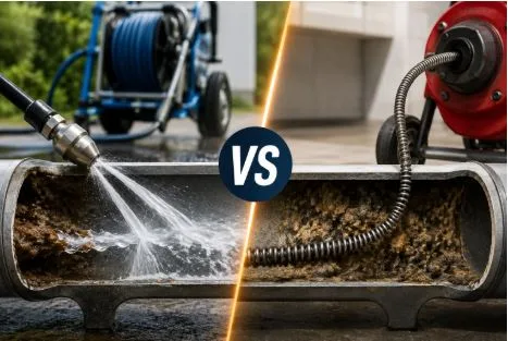 Hydro Jetting vs Snaking: Which Drain Cleaning Method Works Best?