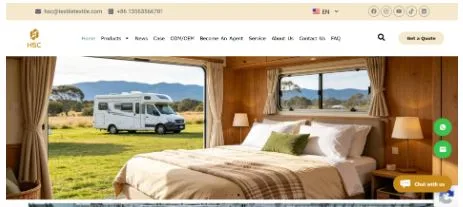 Top RV Textile Manufacturers for Custom Motorhome Bedding, Low MOQ and Breathable Luxury Products
