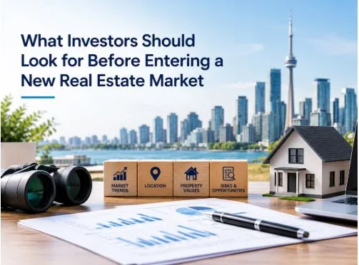 What Investors Should Look for Before Entering a New Real Estate Market