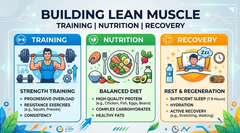 The Science of Building Lean Muscle: Training, Nutrition and Recovery