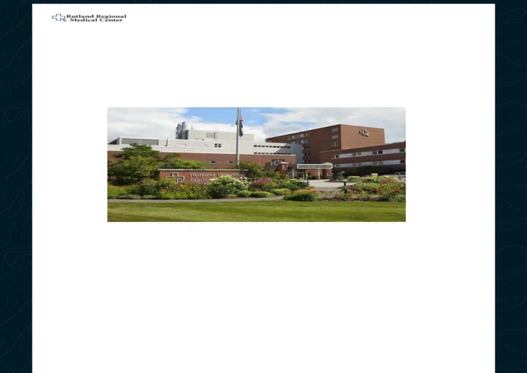 Rutland Regional Medical Center Earns Quality Honors in Four U.S. News & World Report Categories