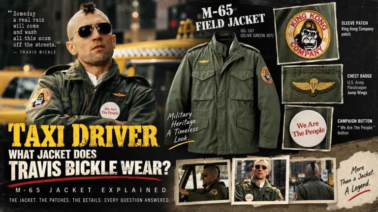 Where to Find the Robert De Niro Taxi Driver Jacket (And Why the Travis Bickle Jacket Still Sells Nearly 50 Years Later)
