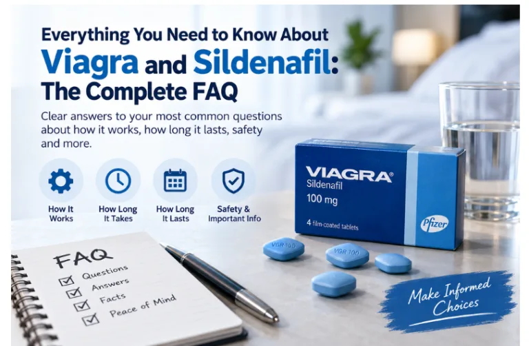 Everything You Need to Know About Viagra and Sildenafil: The Complete FAQ