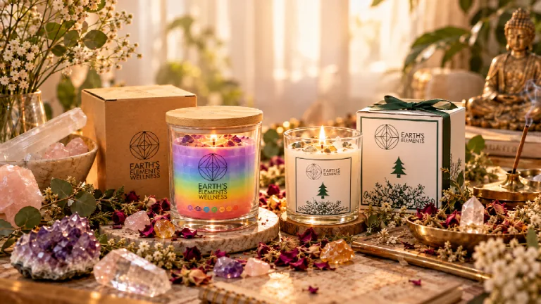 Crystal Candles and Chakra Candles: Intention, Meditation, and Ritual at Home
