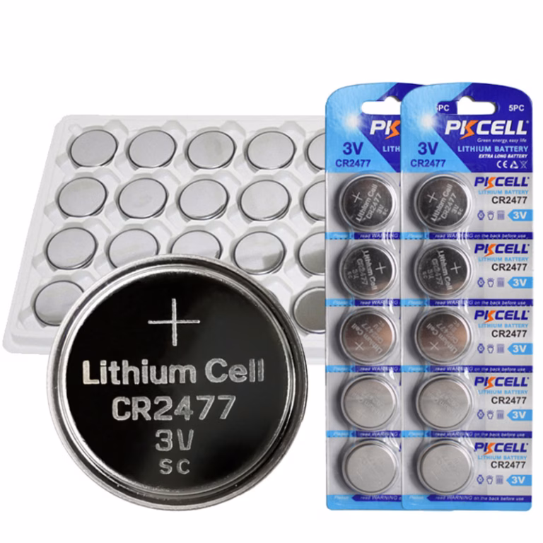 5 Coin and Button Cell Batteries Compared: CR2477 and More