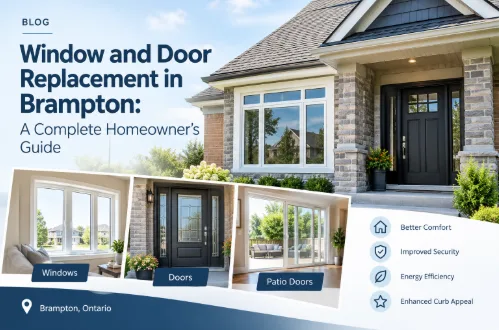 Window and Door Replacement in Brampton: A Complete Homeowner’s Guide