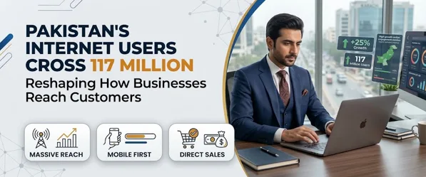 Pakistan’s Internet Users Cross 117 Million, Reshaping How Businesses Reach Customers