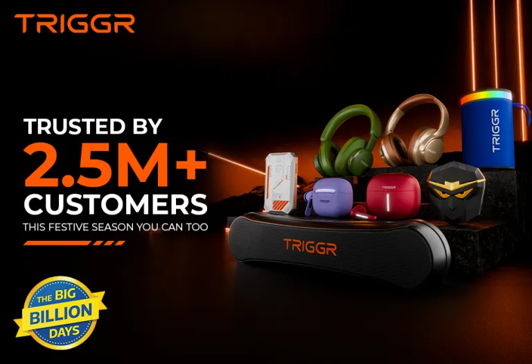 Flipkart Big Billion Days 2026 Goes Live: TRIGGR Unveils Festive Deals on Earbuds, Headphones and Speakers