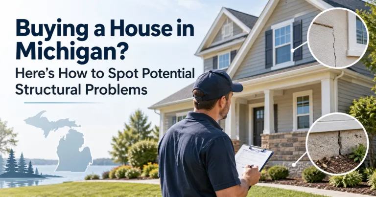 Buying a House in Michigan? Here’s How to Spot Potential Structural Problems