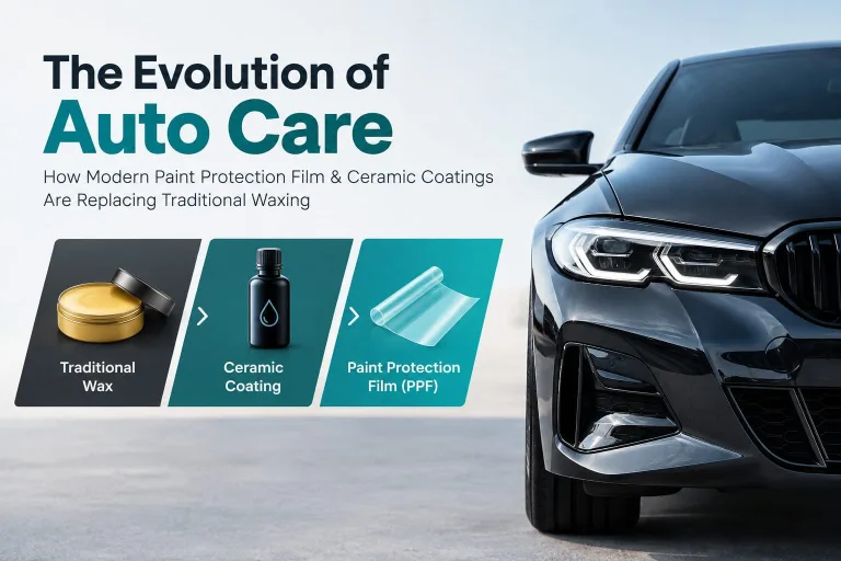 The Evolution of Auto Care: How Modern Paint Protection Film & Ceramic Coatings Are Replacing Traditional Waxing